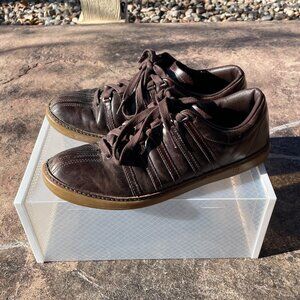 K Swiss Brown Leather Dress Shoes
